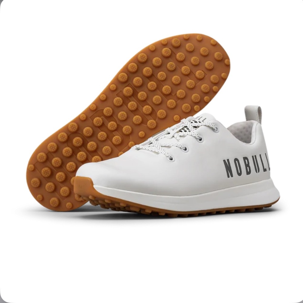 NOBULL White golf shoes